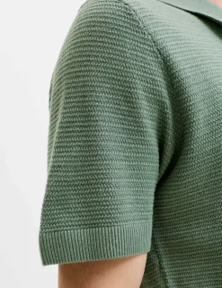 Regular Fit Striped Short Sleeve Oxford Shirt