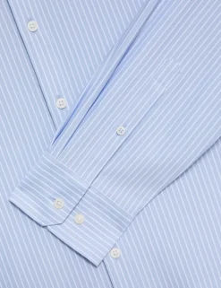 Regular Fit Ultimate Non Iron Jersey Striped Shirt