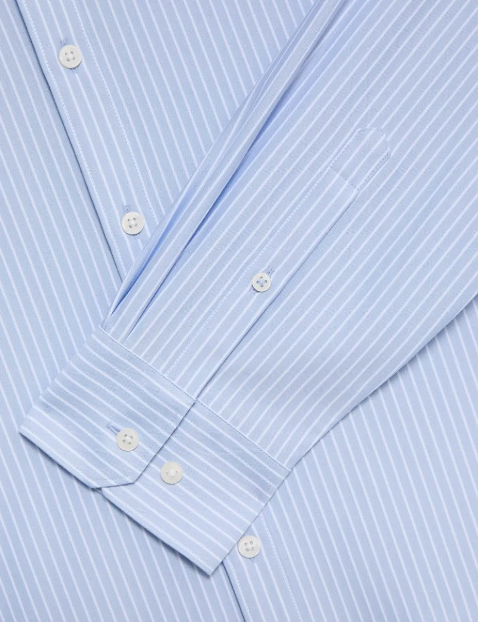 Regular Fit Ultimate Non Iron Jersey Striped Shirt