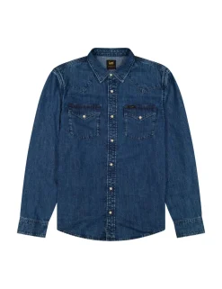Regular Fit Western Denim Shirt