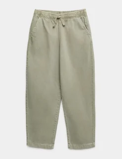 Relaxed Cotton Rich Lightweight Trousers (6-16 Yrs)