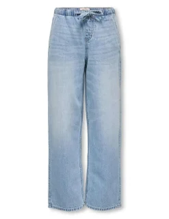 Relaxed Denim Drawstring Jeans (8-14 Yrs)