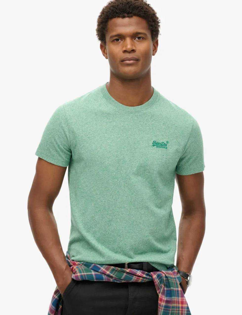 Relaxed Fit Cotton Textured T-Shirt