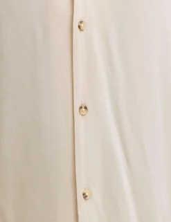 Relaxed Fit Camp Collar Short Sleeve Shirt