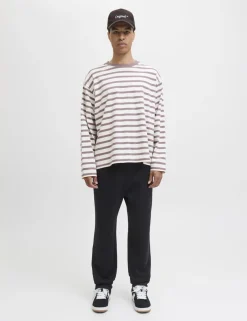 Relaxed Fit Cotton Blend Joggers
