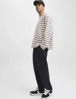 Relaxed Fit Cotton Blend Joggers