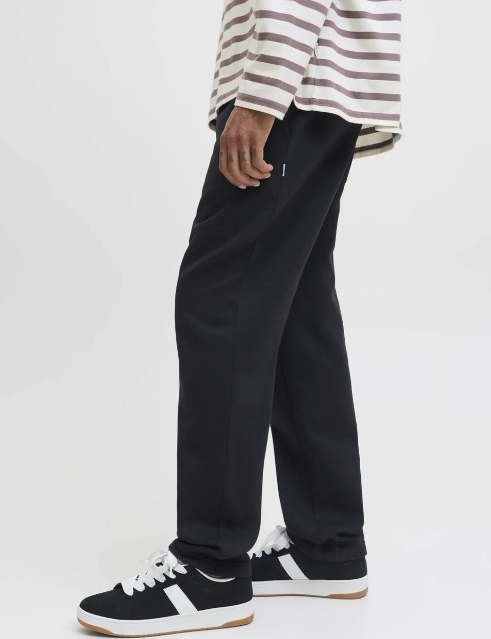 Relaxed Fit Cotton Blend Joggers