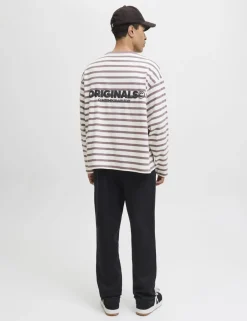 Relaxed Fit Cotton Blend Joggers