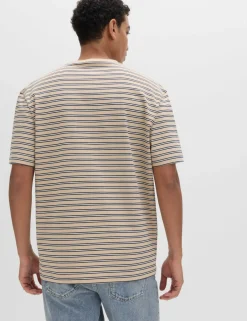 Relaxed Fit Cotton Rich Stripe T-Shirt