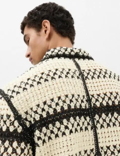 Relaxed Fit Knitted Polo Shirt