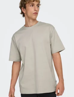 Relaxed Fit Pure Cotton Crew Neck T-Shirt