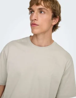Relaxed Fit Pure Cotton Crew Neck T-Shirt