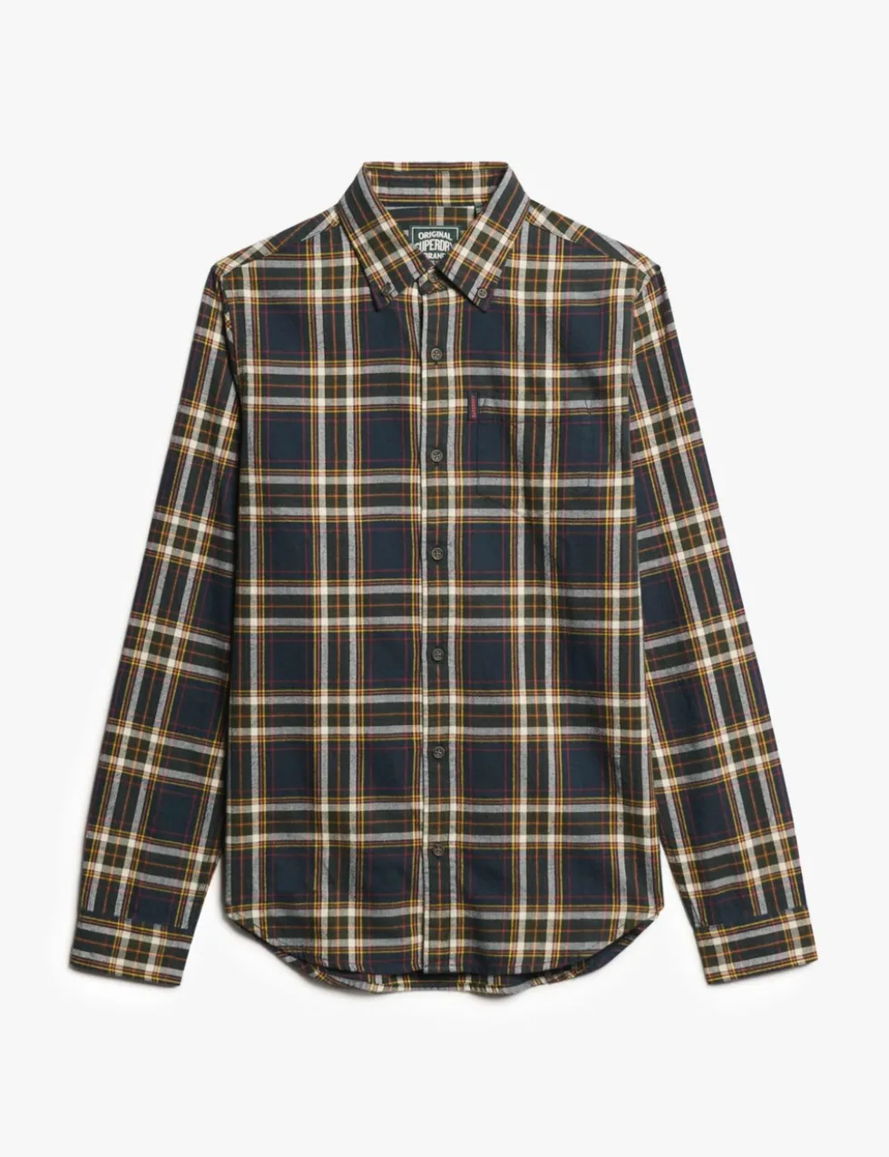 Relaxed Fit Pure Cotton Check Shirt