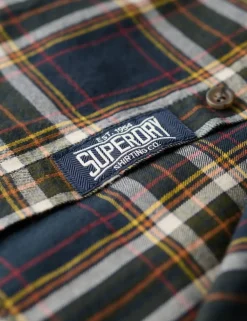 Relaxed Fit Pure Cotton Check Shirt