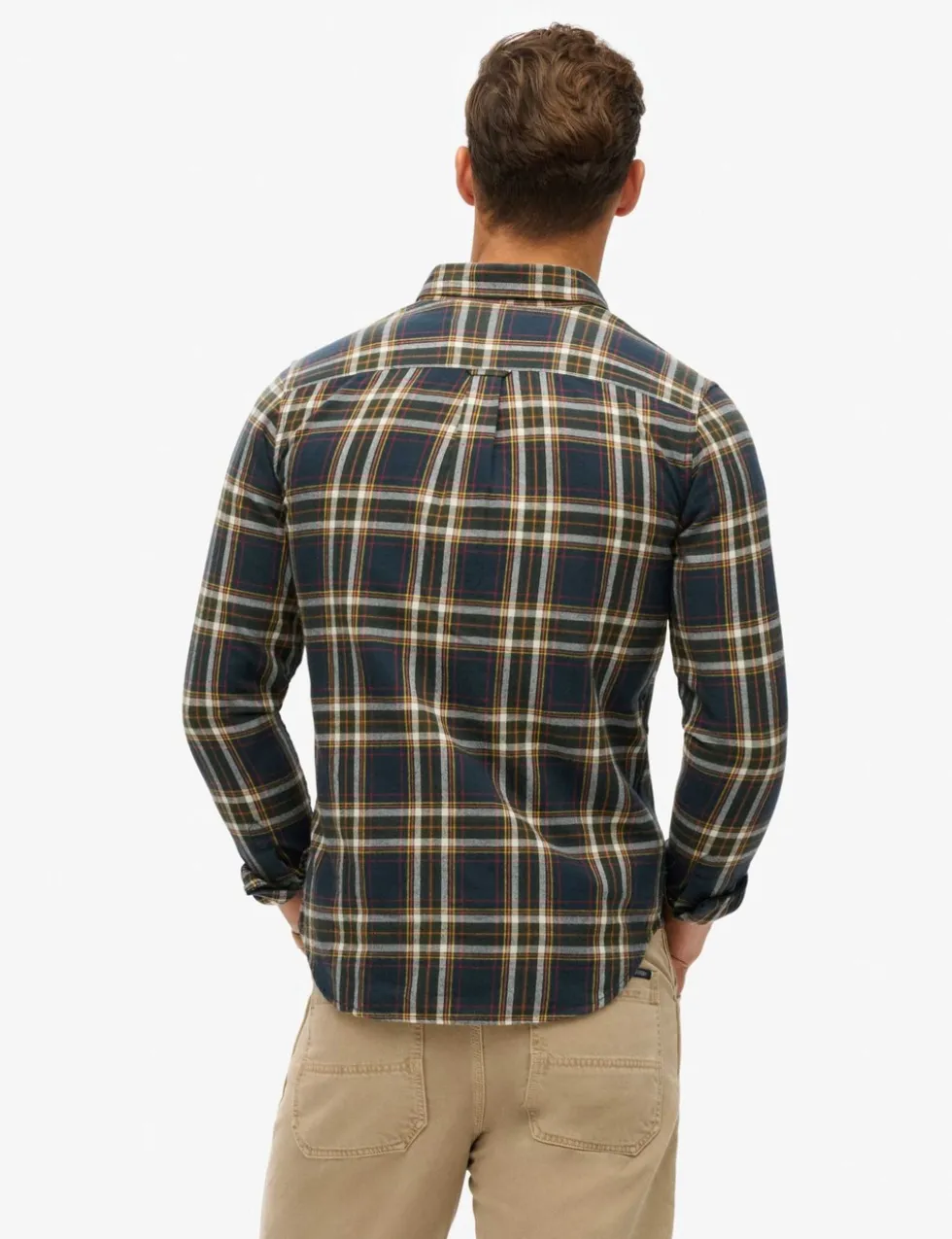 Relaxed Fit Pure Cotton Check Shirt