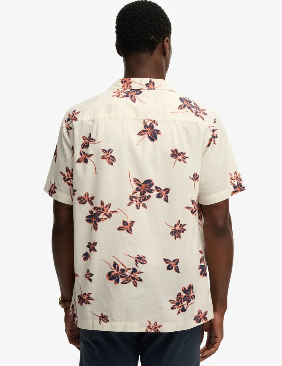 Relaxed Fit Pure Cotton Floral Shirt