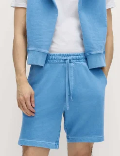 Relaxed Fit Pure Cotton Garment Dye Short