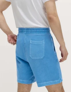 Relaxed Fit Pure Cotton Garment Dye Short