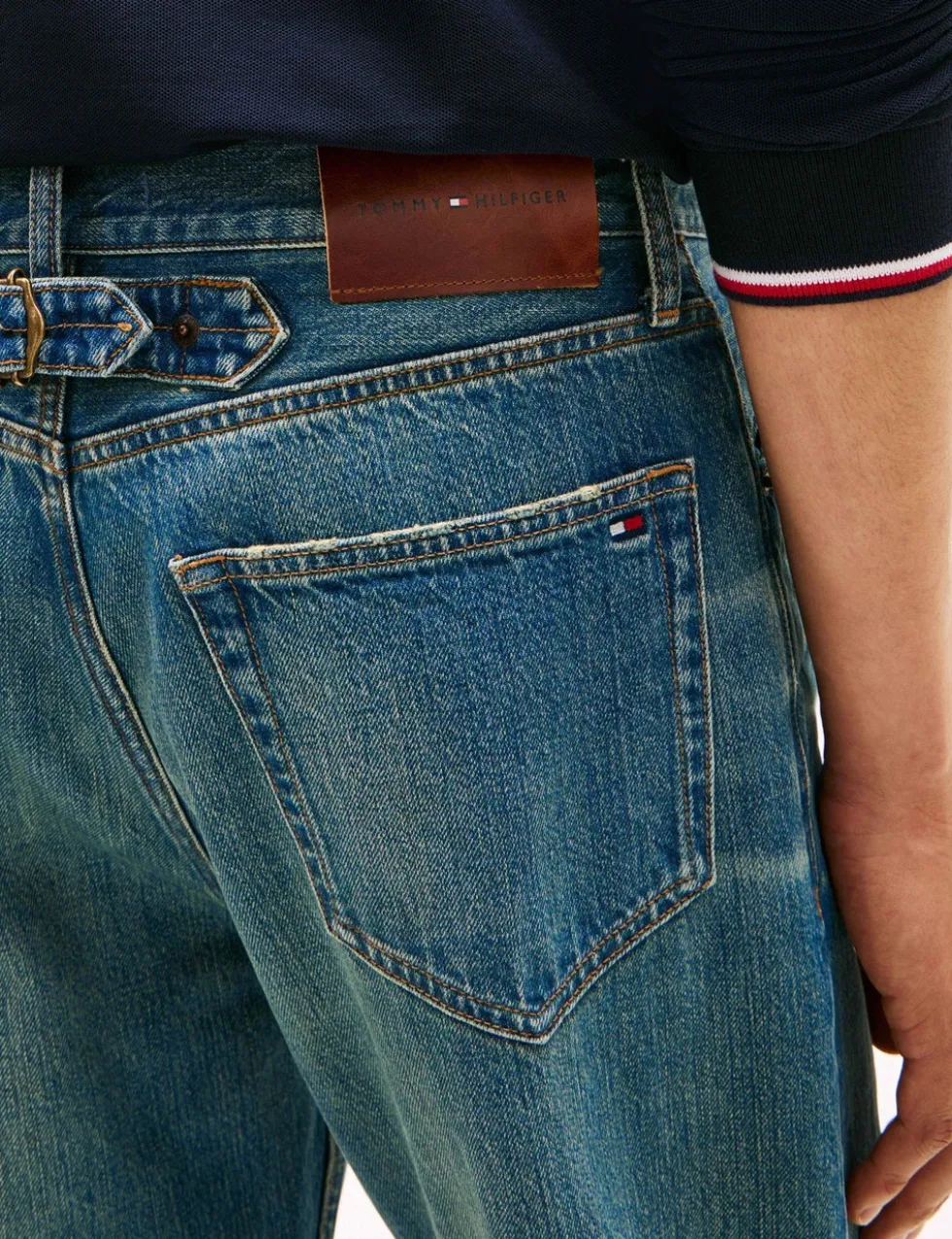 Relaxed Fit Pure Cotton Jeans