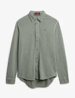 Relaxed Fit Pure Cotton Long Sleeve Shirt