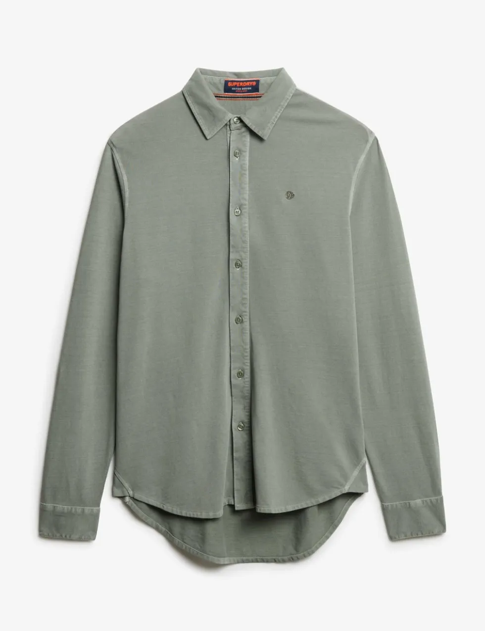 Relaxed Fit Pure Cotton Long Sleeve Shirt