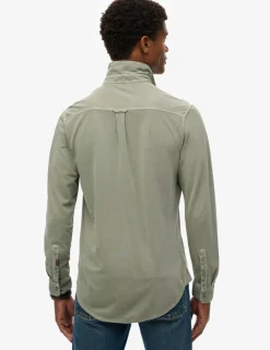 Relaxed Fit Pure Cotton Long Sleeve Shirt