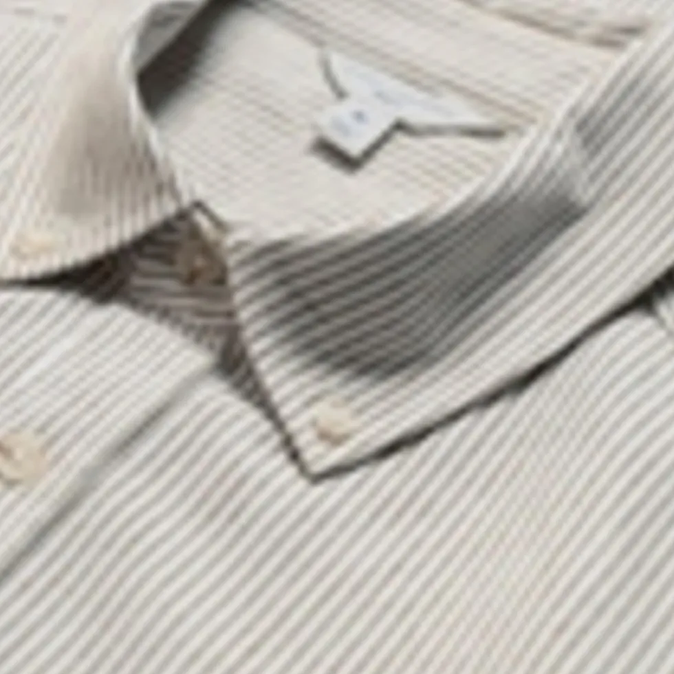 Relaxed Fit Pure Cotton Striped Shirt