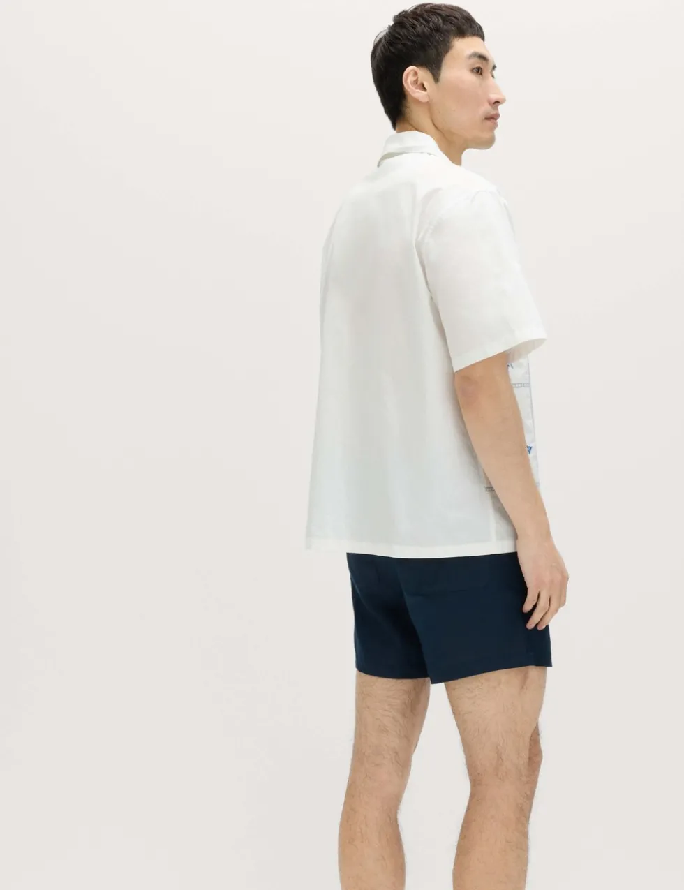 Relaxed Fit Pure Cotton Short Sleeve Shirt