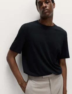 Relaxed Fit Pure Cotton T shirt