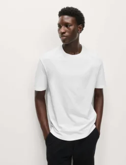 Relaxed Fit Pure Cotton T shirt
