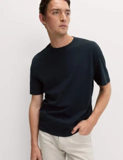 Relaxed Fit Pure Cotton T shirt
