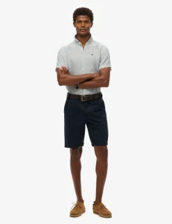 Relaxed Fit Pure Linen Embroidered Shirt