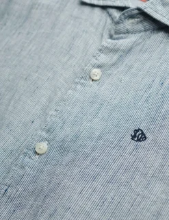 Relaxed Fit Pure Linen Embroidered Shirt