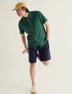 Relaxed Fit Pure Linen Shirt