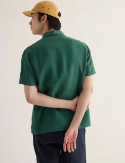 Relaxed Fit Pure Linen Shirt