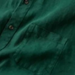 Relaxed Fit Pure Linen Shirt