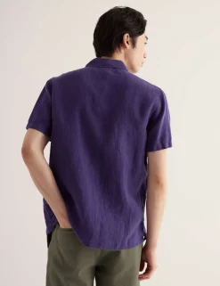 Relaxed Fit Pure Linen Shirt