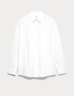 Relaxed Fit Pure Linen Shirt
