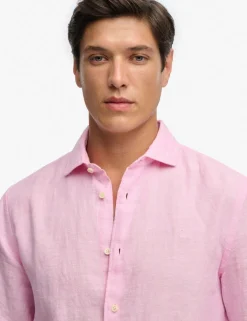 Relaxed Fit Pure Linen Shirt