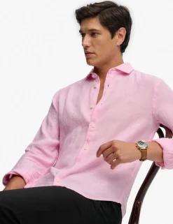Relaxed Fit Pure Linen Shirt