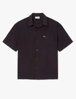 Relaxed Fit Pure Linen Short Sleeve Shirt