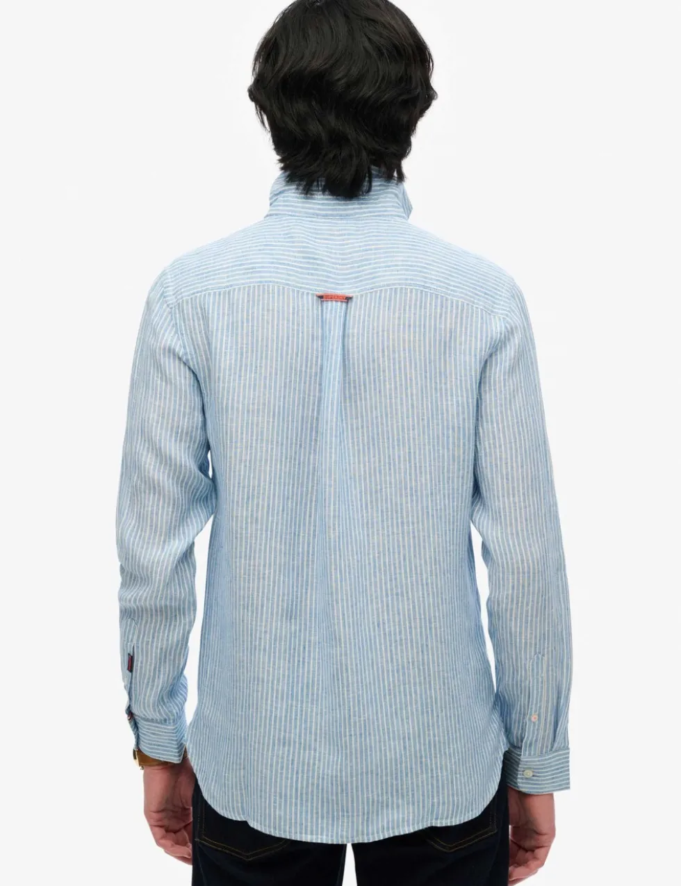 Relaxed Fit Pure Linen Striped Shirt