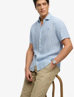 Relaxed Fit Pure Linen Striped Shirt