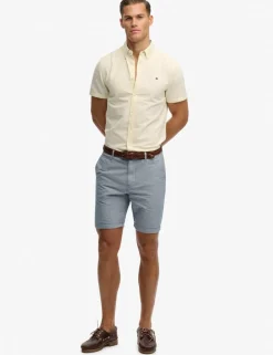 Relaxed Fit Short Sleeve Oxford Shirt