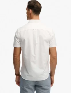 Relaxed Fit Short Sleeve Oxford Shirt
