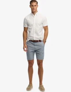 Relaxed Fit Short Sleeve Oxford Shirt