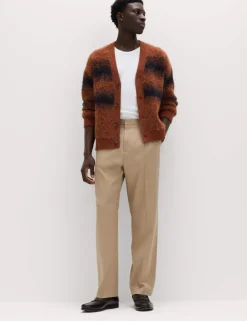 Relaxed Fit Smart Stretch Trousers