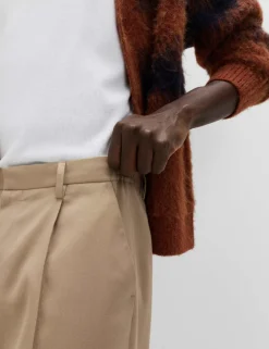 Relaxed Fit Smart Stretch Trousers