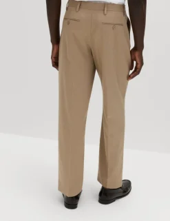 Relaxed Fit Smart Stretch Trousers