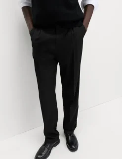 Relaxed Fit Smart Stretch Trousers